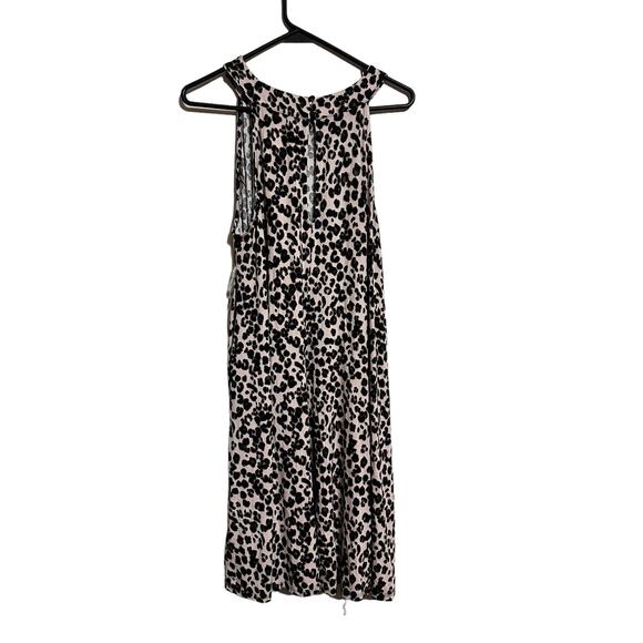 Torrid Leopard Print Super Soft High Neck Sleeveless Dress Size 1X 14-16 NWT - Picture 2 of 6